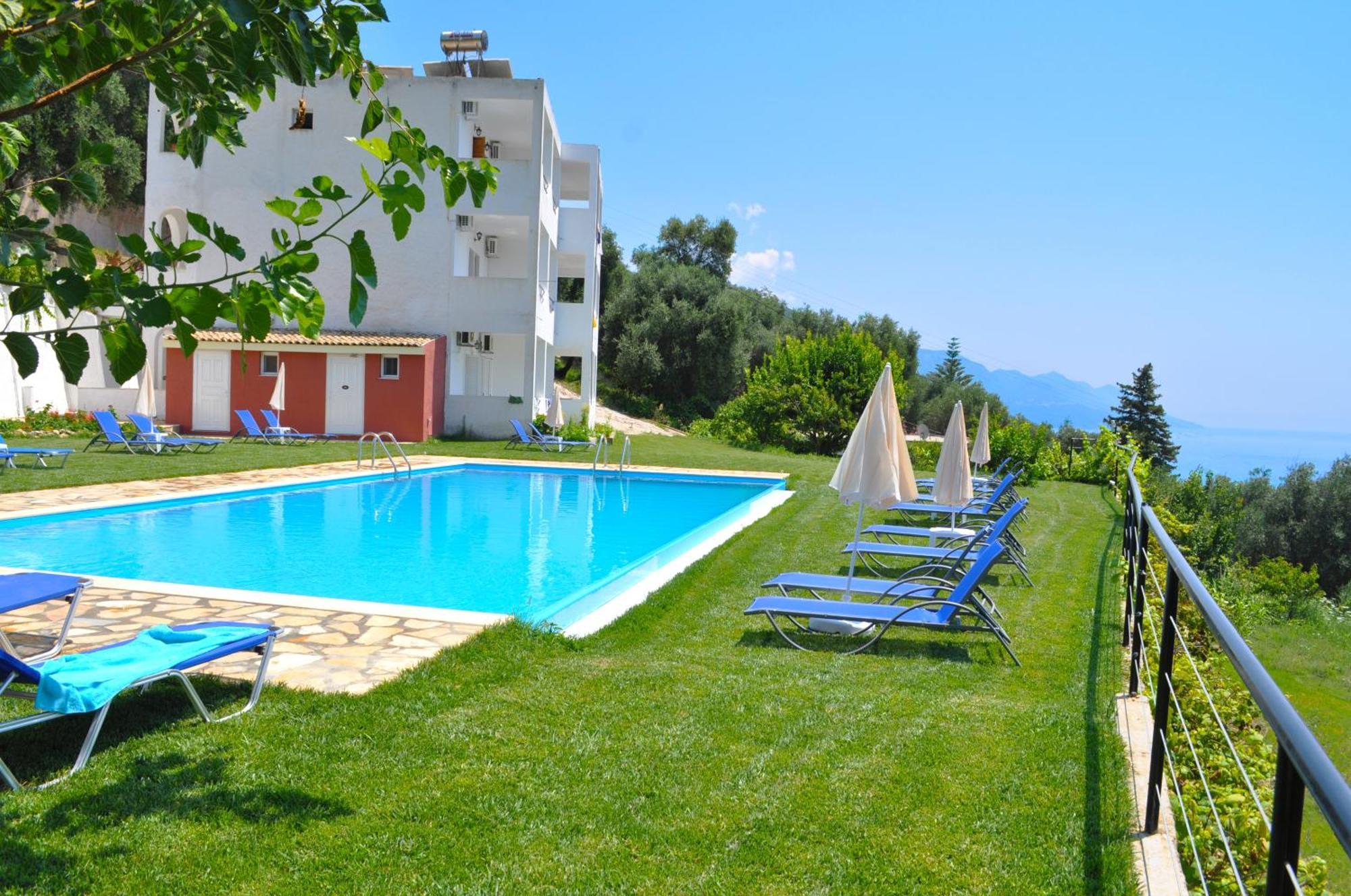 With Sea View And Pool - Beach, Corfu Apartament