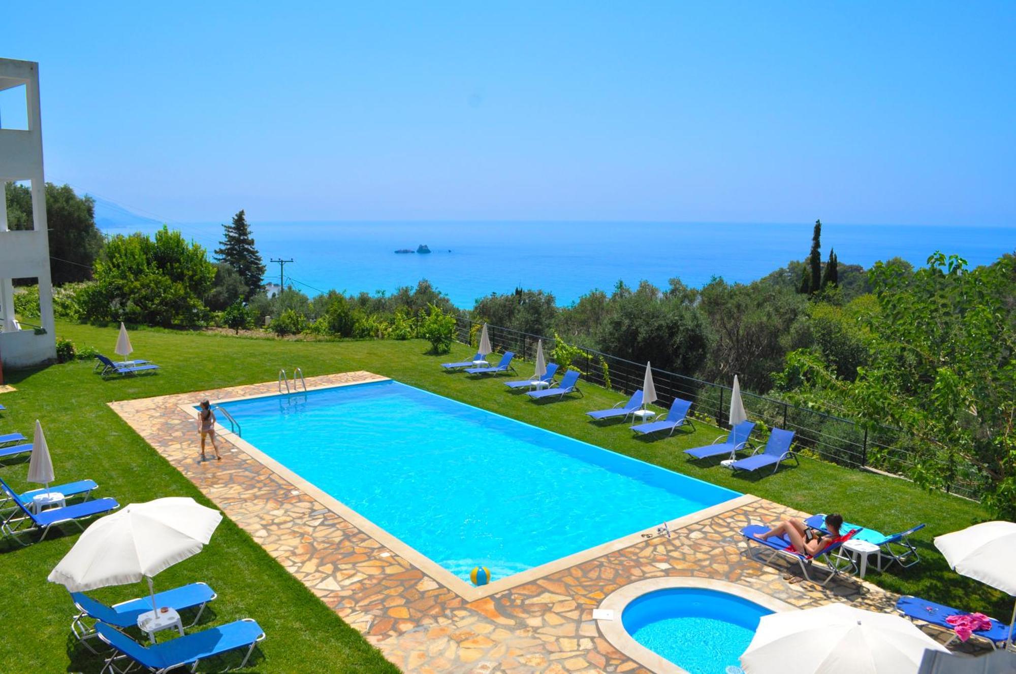 Apartment With Sea View And Pool - Beach, Corfu Pelekas